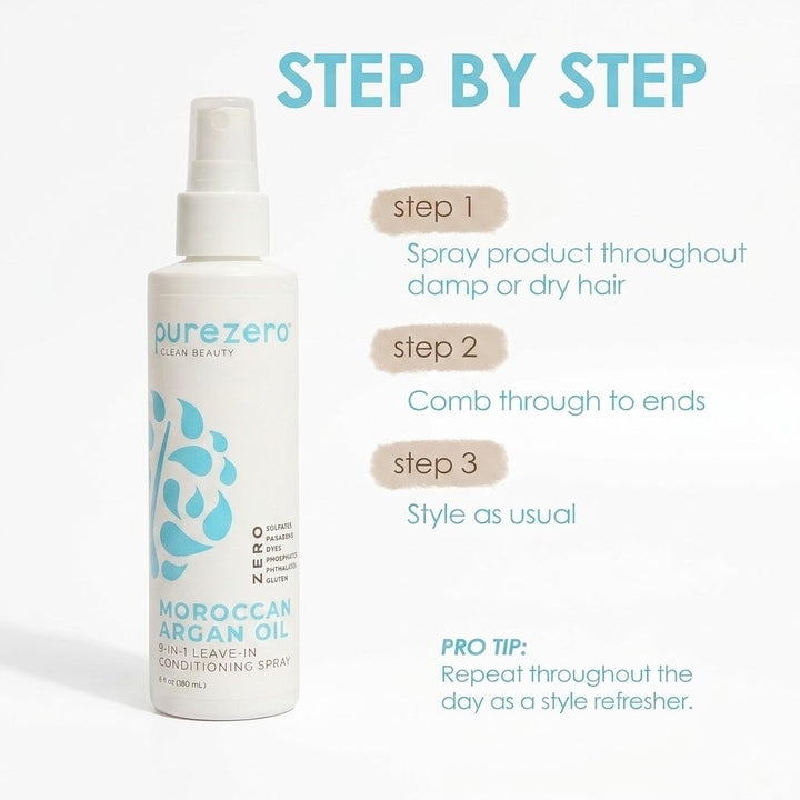 Moroccan Argan Repairing Leave In Conditioning Spray